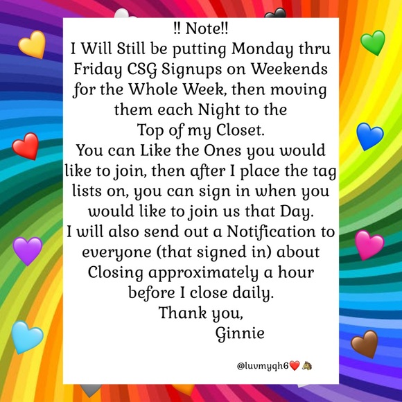 🧡Monday 12/15CSG CLOSED❤️ - Picture 4 of 4